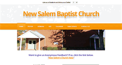 Desktop Screenshot of newsalembaptistky.com
